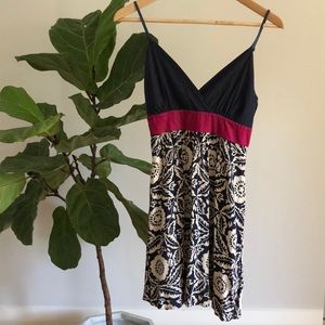 Flowy floral mini dress